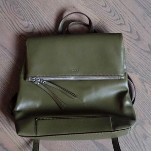 NWOT DKNY green backpack